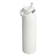 image 2 of IceFlow Bottle Flip Straw 1.06L Water Bottle | White | White | 1