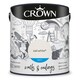 image 1 of Crown Walls & Ceilings Matt 2.5L Sail White
