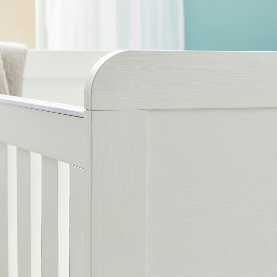 image 1 of Babymore Caro Mini 3 Piece Room Set - White Wash
