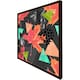 image 3 of Maple leaf geometrics (Picutre Frame) Grey | M