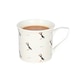 image 9 of KitchenCraft Fluted Fine Bone China Puffin Mug | White