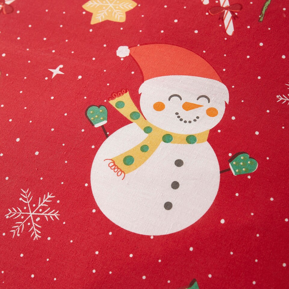 image 1 of Bedlam Elf & Santa Duvet Cover Set Multi