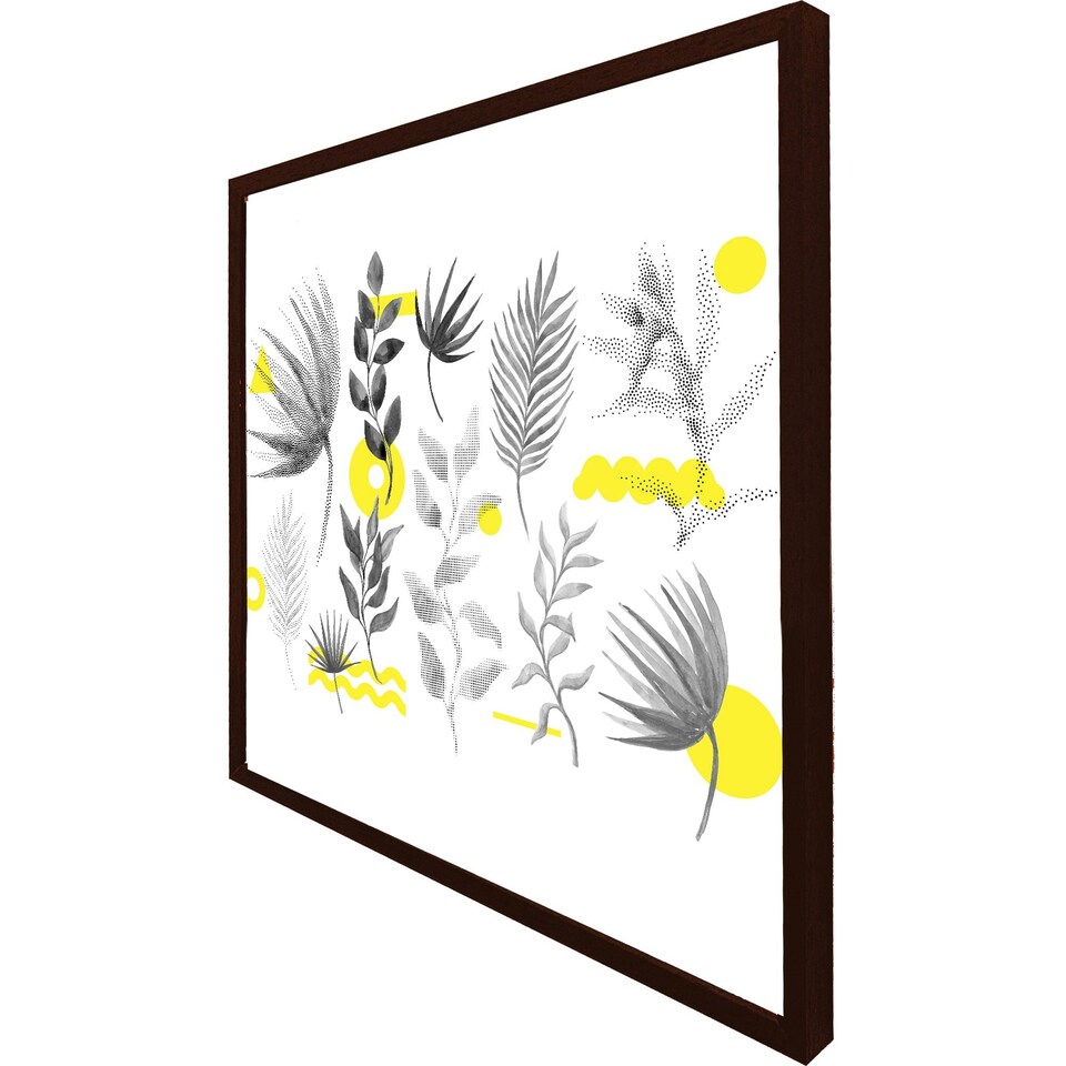 image 1 of Selection of leaves (Picture Frame) Brown | Oak | M