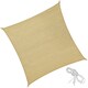 image 1 of Shade Sail - rectangular with UV protection 50, water-repellent | Cream | beige | 3.6 x 3.6 m | 1