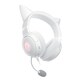 image 2 of Razer Kraken Kitty V2 Gaming USB Headset White Chroma RGB and Kitty Ears White