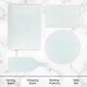image 4 of Rustic Flowers Glass Worktop Saver - Large Kitchen Cutting/Chopping Board Gift