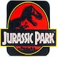 image 2 of Jurassic Park Logo 3D Lamp Black
