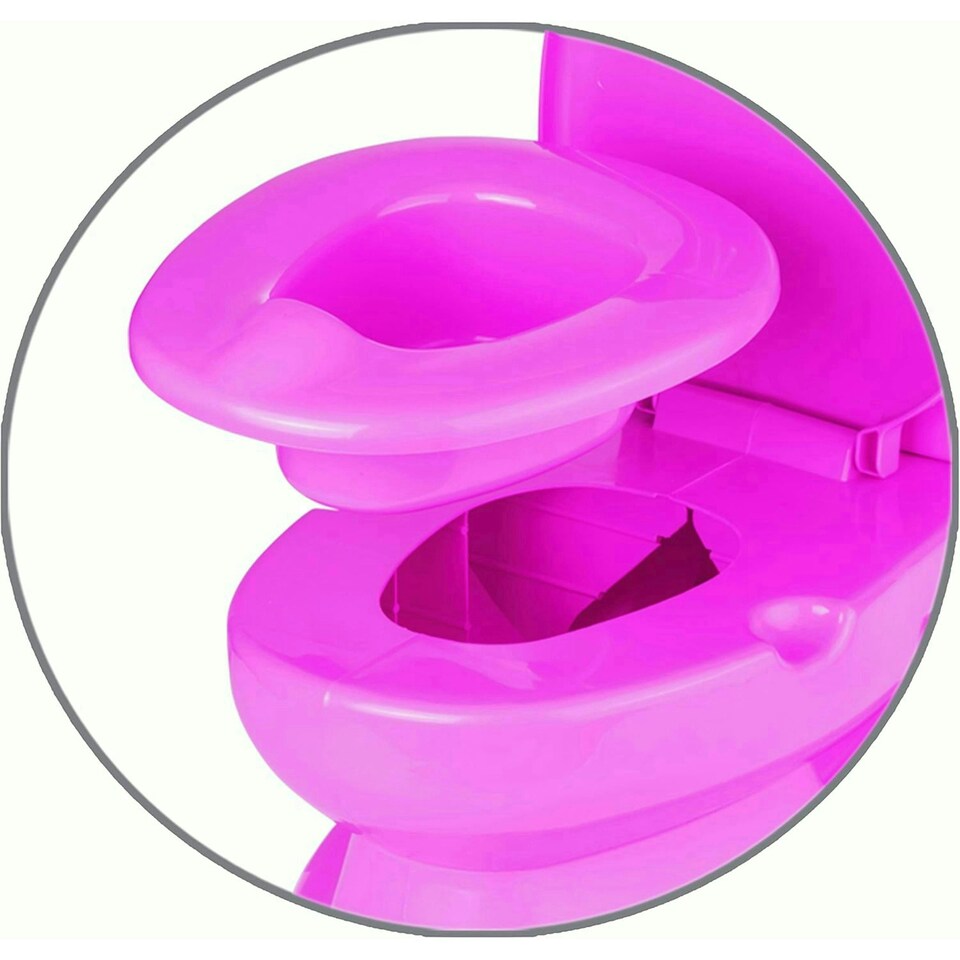 image 1 of Dolu Toddlers Bathroom Training Potty - Pink