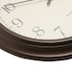 image 2 of Wm Widdop Classic Wooden Wall Clock 31cm Brown