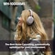 image 5 of Sony WH-1000XM5 Wireless Noise Cancelling Headphones Silver Hard Case
