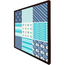 Nautical tiles (Picutre Frame) Brown | XL