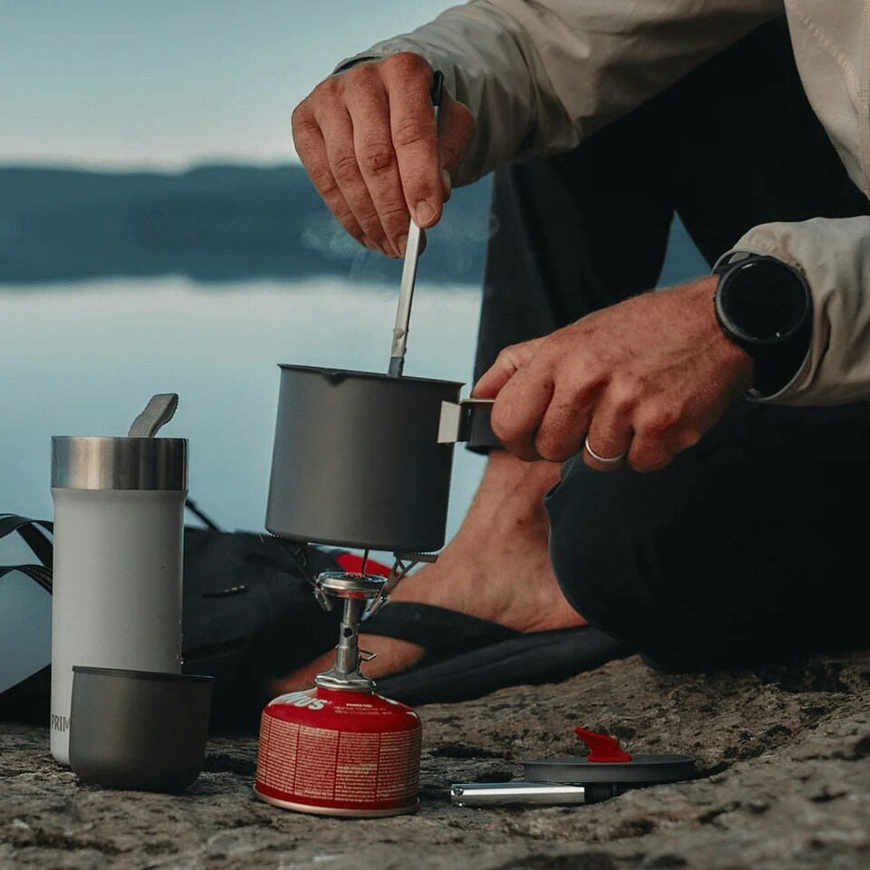 image 1 of Primus Essential Camping Stove Piezo Igniter Foldable