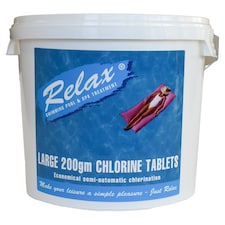 Plastica 4 x 5kg Relax 200g Chlorine Tabs