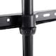 image 5 of Nedis TV Floor Stand, for Screen Size 50-65" Max Load 35kg, Fixed Design Bracket Tripod with 140° Rotate and Cable Management, Max VESA 400x400 - Black/Beech