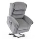 image 1 of Belvoir Grey Fabric Single Motor Mobility Rise Recliner Chair | Grey | Grey