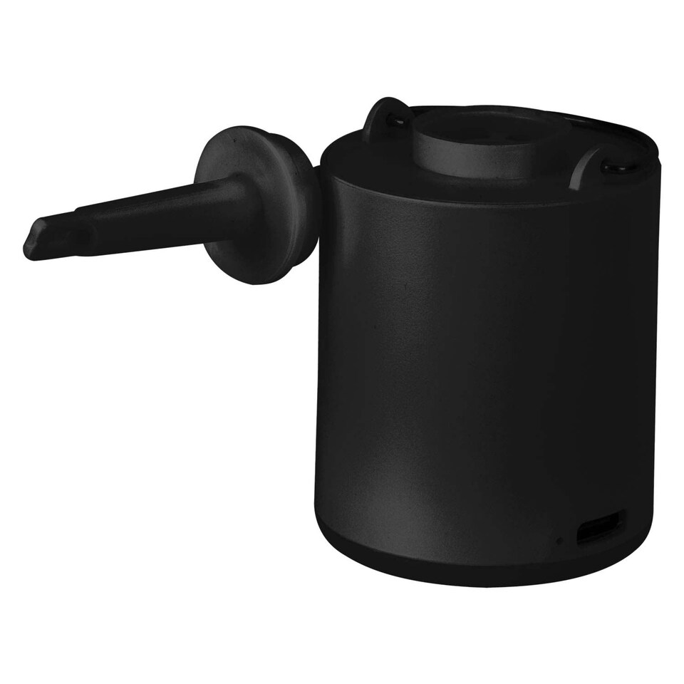 image 1 of PMS Digital Air Pump & Torch Rechargeable USB-C COB LED Black