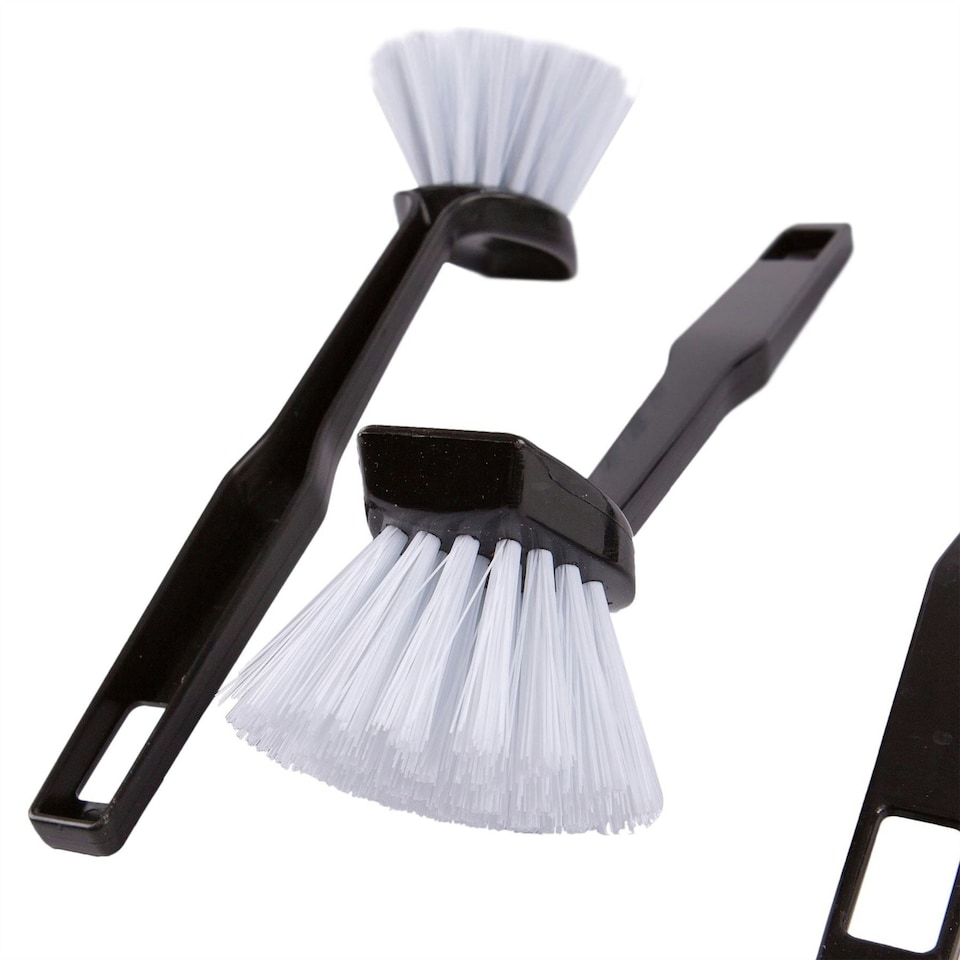 image 1 of Ashley Polypropylene Dish Brushes - Grey - Pack of 3 Grey