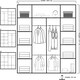 image 3 of Modern Sliding Wardrobe 120/150/180/203cm White/Black/Grey/Oak White | 203cm