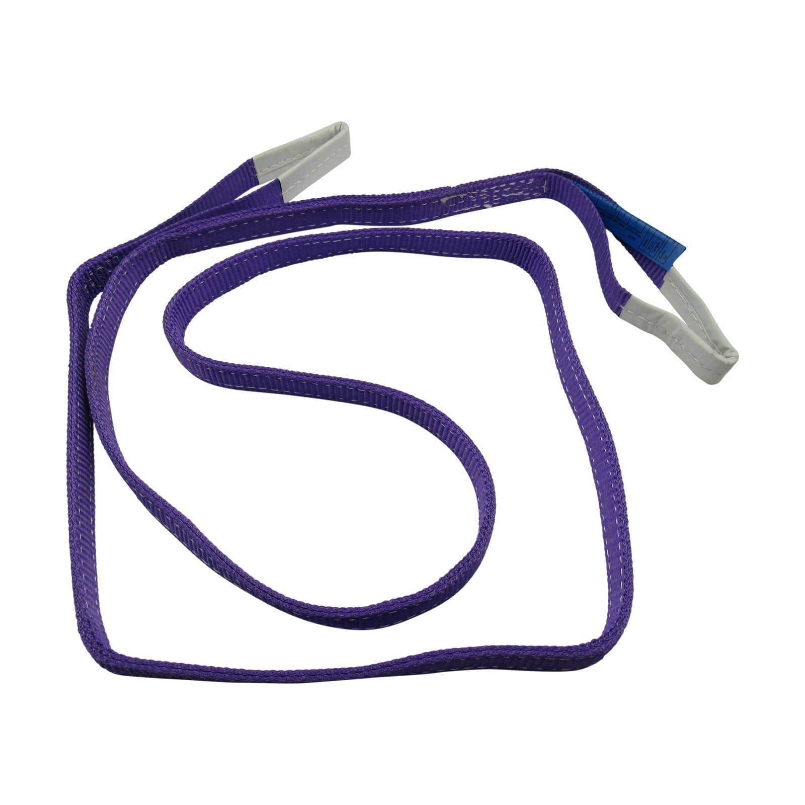 Duplex Web Sling 1 Ton 1 Metre 30MM Width (1T 1M Violet Strap Hoist Lifting 1000KG)