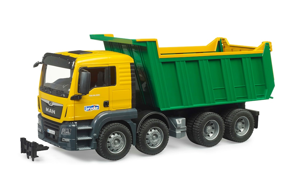 image 1 of Bruder MAN TGS Tipper truck Detailed Vehicle & Playset Model
