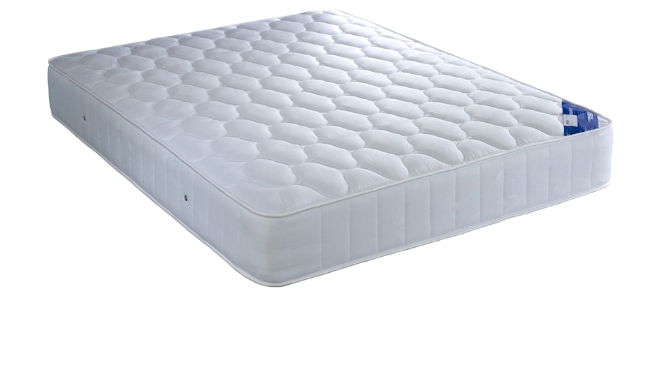 image 1 of Oscar White Wooden Bookcase Ottoman Storage Bed And Neptune Spring Mattress Single | White