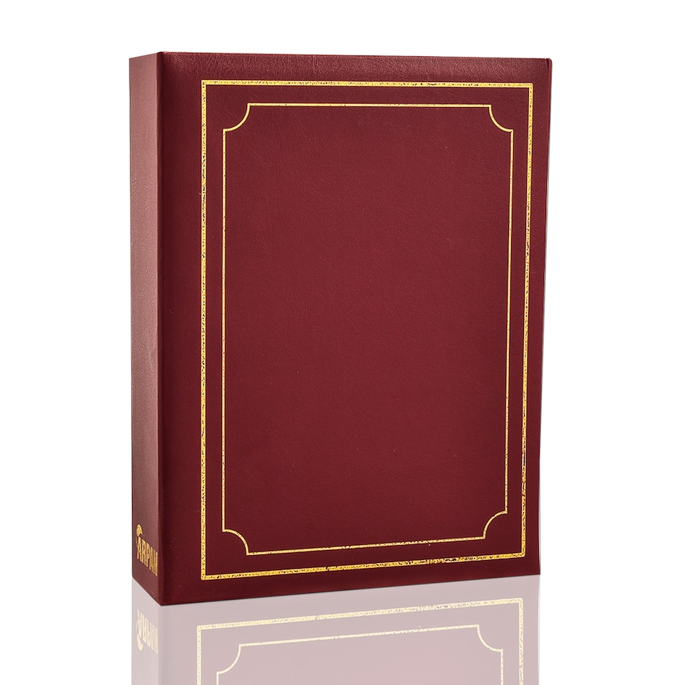 image 1 of ARPAN Photo Album 6x4 – Slip-In Photo Album Book | Holds 200 Photos, Family Album | 6x4 Photo Albums for Events, Travel & Memories | Black | Blue | Holds 200 photos of size 6x4 inch/10x15 cm | 1