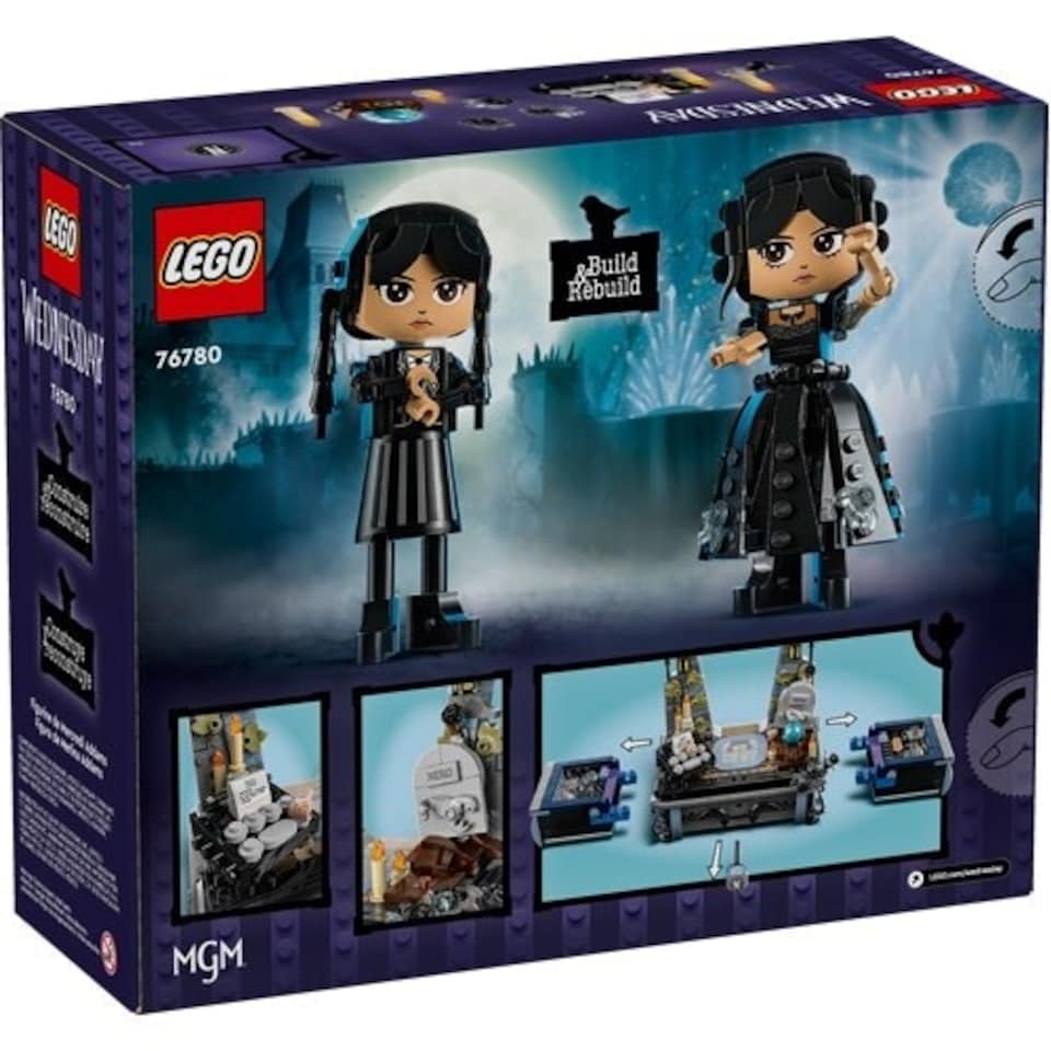 image 1 of Lego Wednesday 76780 Wednesday Addams Figure
