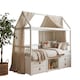 image 1 of Lottie Bo Peep House Day Bed with Storage Drawers in White