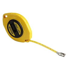 Stanley Hand Tools Closed Case Steel Long Tape 30m/100ft (width 10mm) - Multi Colour - One Size