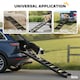 image 6 of PawHut Foldable Dog Ramp for Car, Non-Slip Dog Stairs for SUVs Truck, Black
