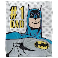 Batman #1 Dad Blanket - Multicoloured - One Size
