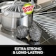 image 5 of 2 x Scotch-Brite Stainless Steel Scrubber 12 Pack Bulk Buy Total 24 Scourers Silver