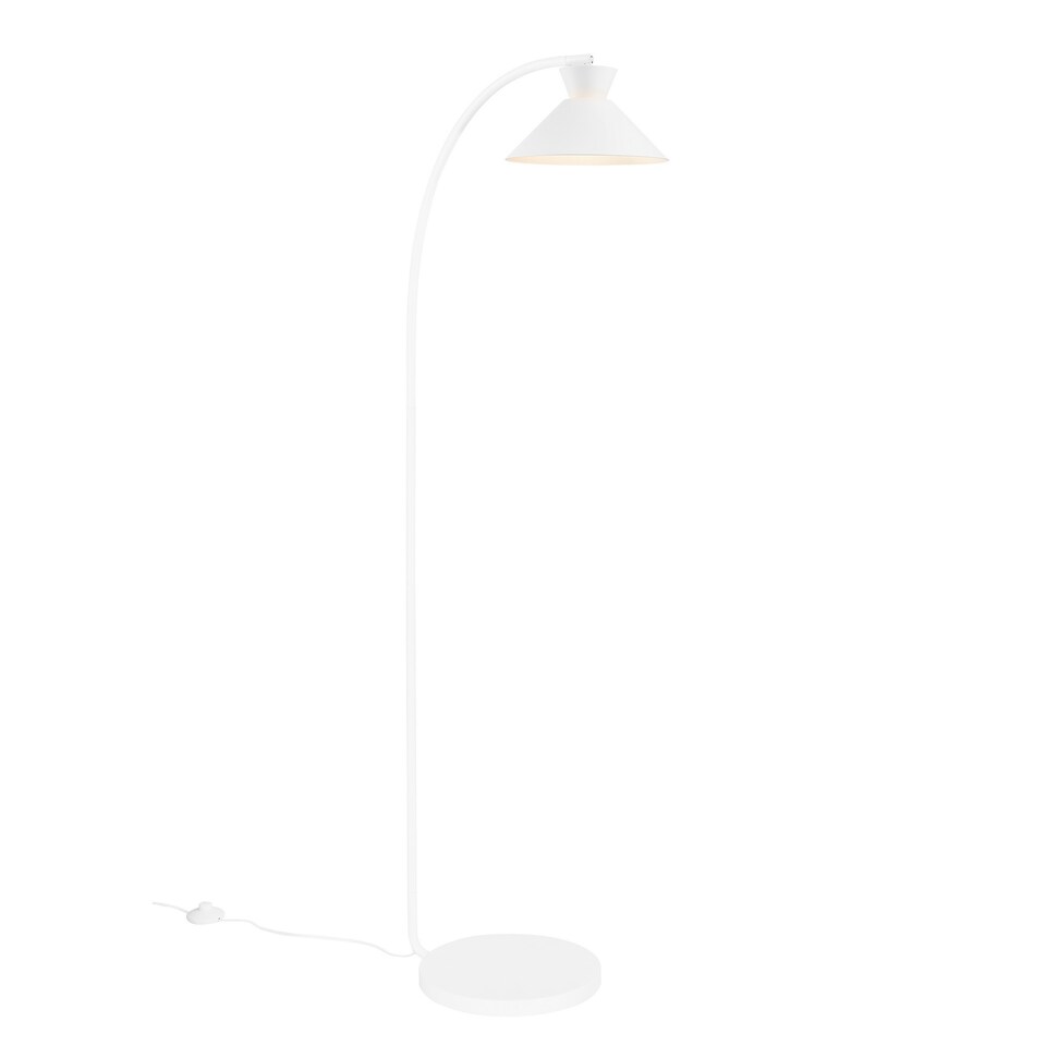image 1 of Nordlux Dial Indoor Floor Lamp White Metal E27 Adjustable Head - Mains Powered, IP20