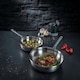 image 3 of CULINARY FIVEPLY Frying pan Set uncoated 24cm/28cm