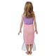 image 2 of Bristol Novelty Girls Mermaid Costume Dress - Pink/Purple - M M