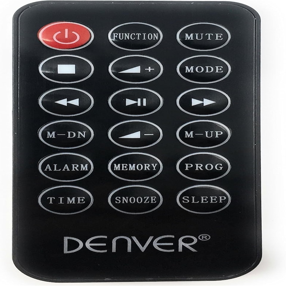 image 1 of Mini HiFi System CD Player For Home With Speakers - CD Micro System Mains Operated with FM Radio, Clock Radio Alarm, Snooze & Sleep, AUX IN, Remote Control