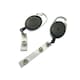 image 1 of Black Key Reel ID Card Badge Holder