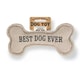 image 1 of History & Heraldry Pre-Personalised Squeaky Bone Dog Toy - Best Dog Ever