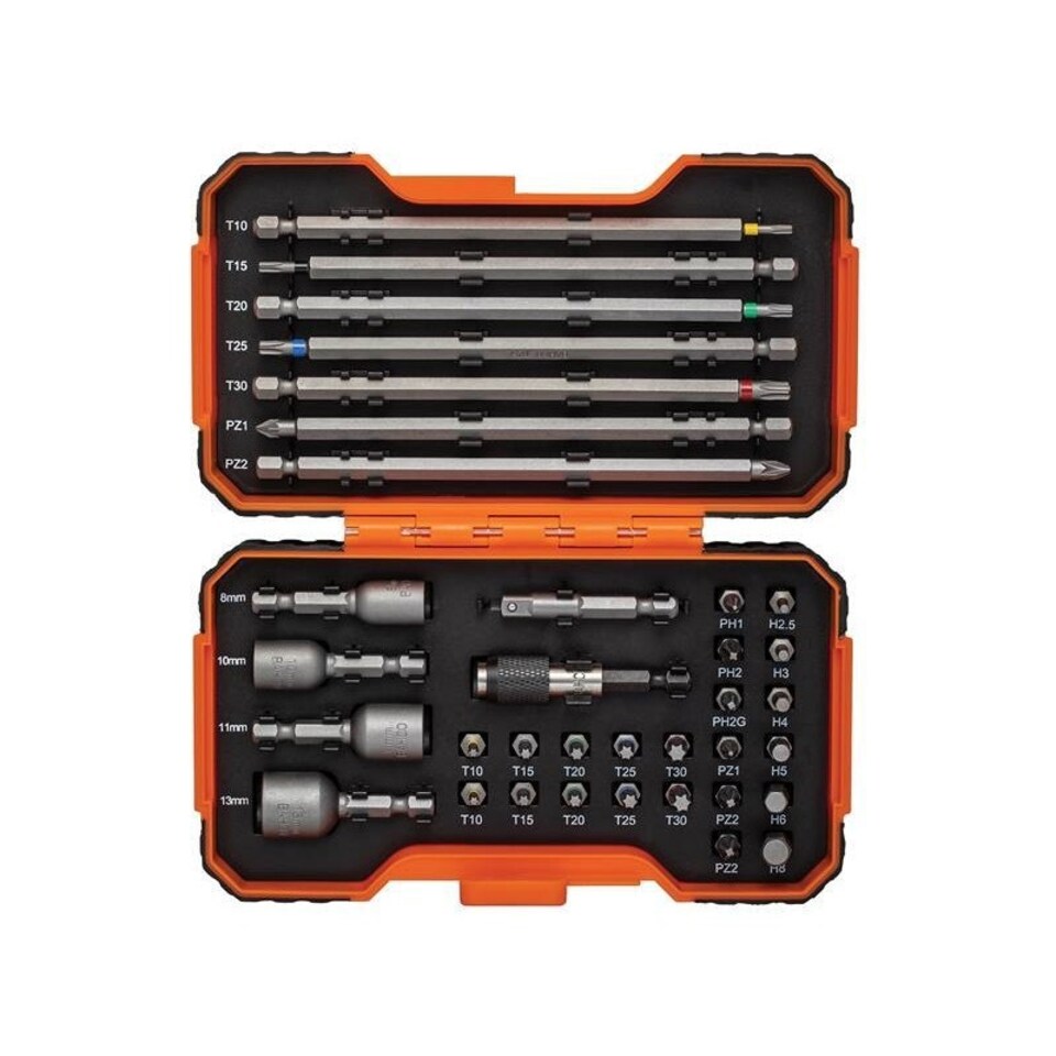 Bahco 59/s35bc Bit Set, 35 Piece - Multi Colour - One Size