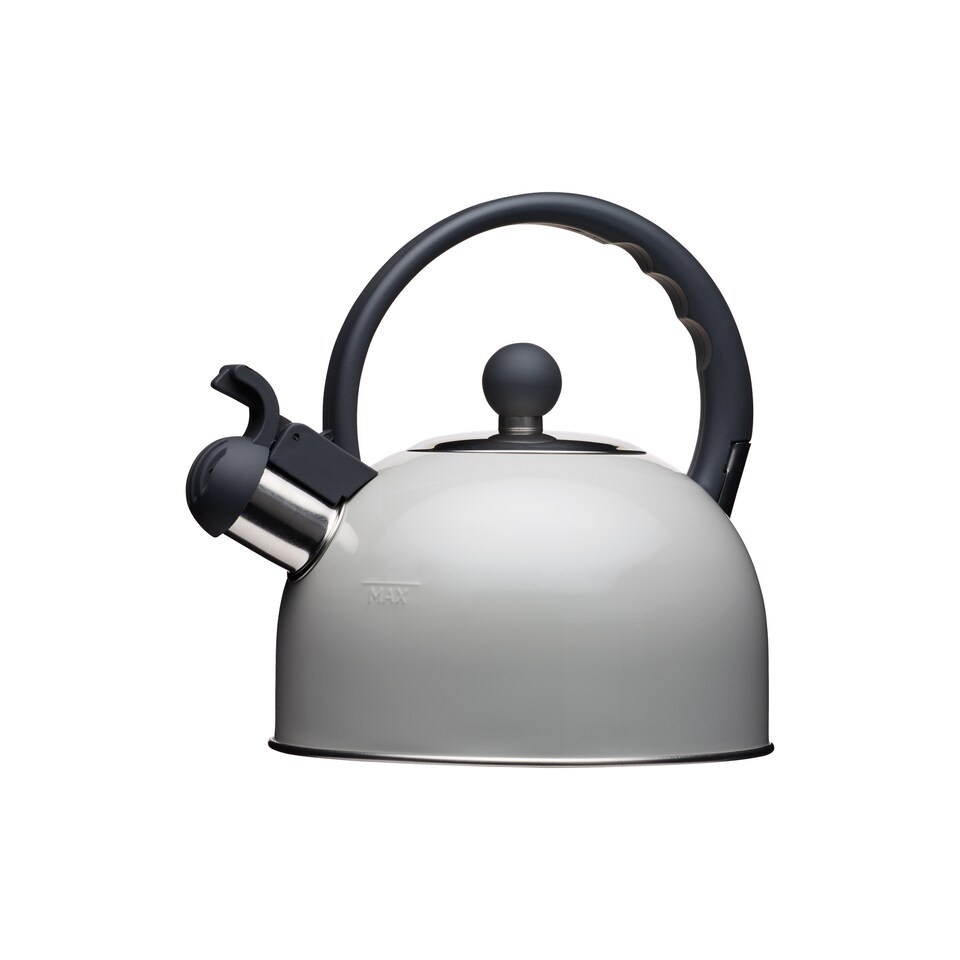 image 1 of KitchenCraft Kettle Grey Metal 1.3L