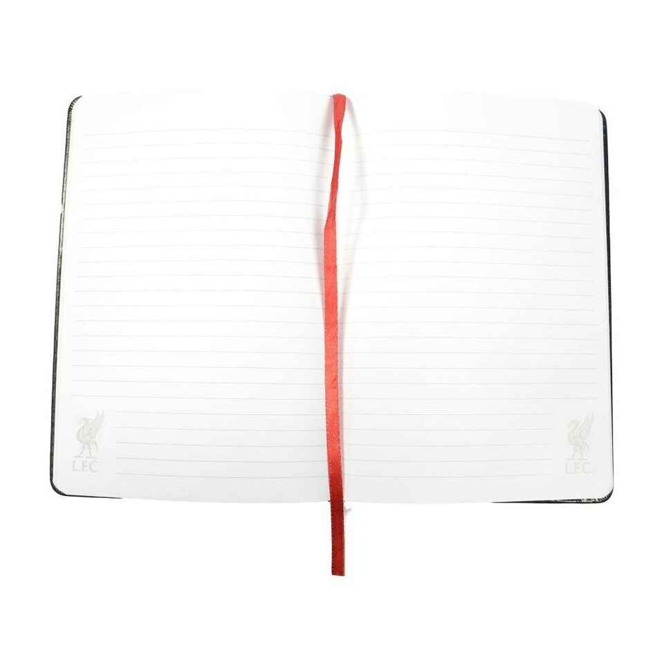 image 1 of Liverpool FC Premium Crest A5 Notebook - Black/Red - One Size