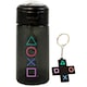 image 1 of Playstation Symbols Sports Bottle Set - Black - One Size