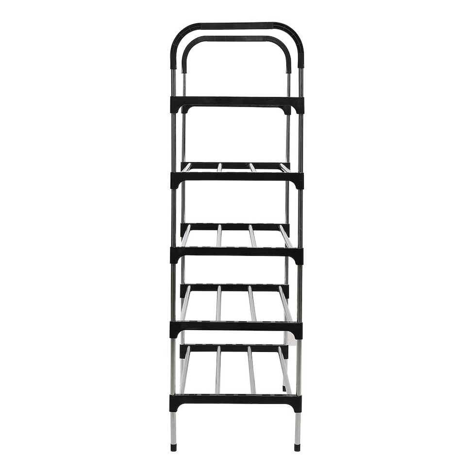 image 1 of Living and Home 5-Tier Stackable Shoe Rack Organizer