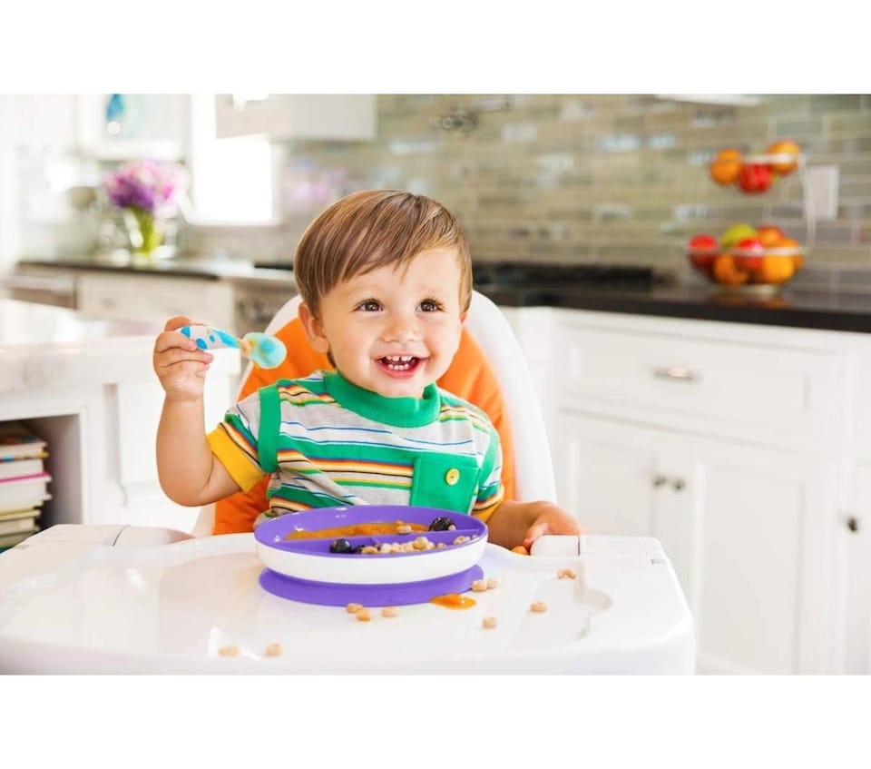 image 1 of Munchkin Baby Feeding Multi Forks and Spoons Scoop Soft Tip Travel Trening 12m+
