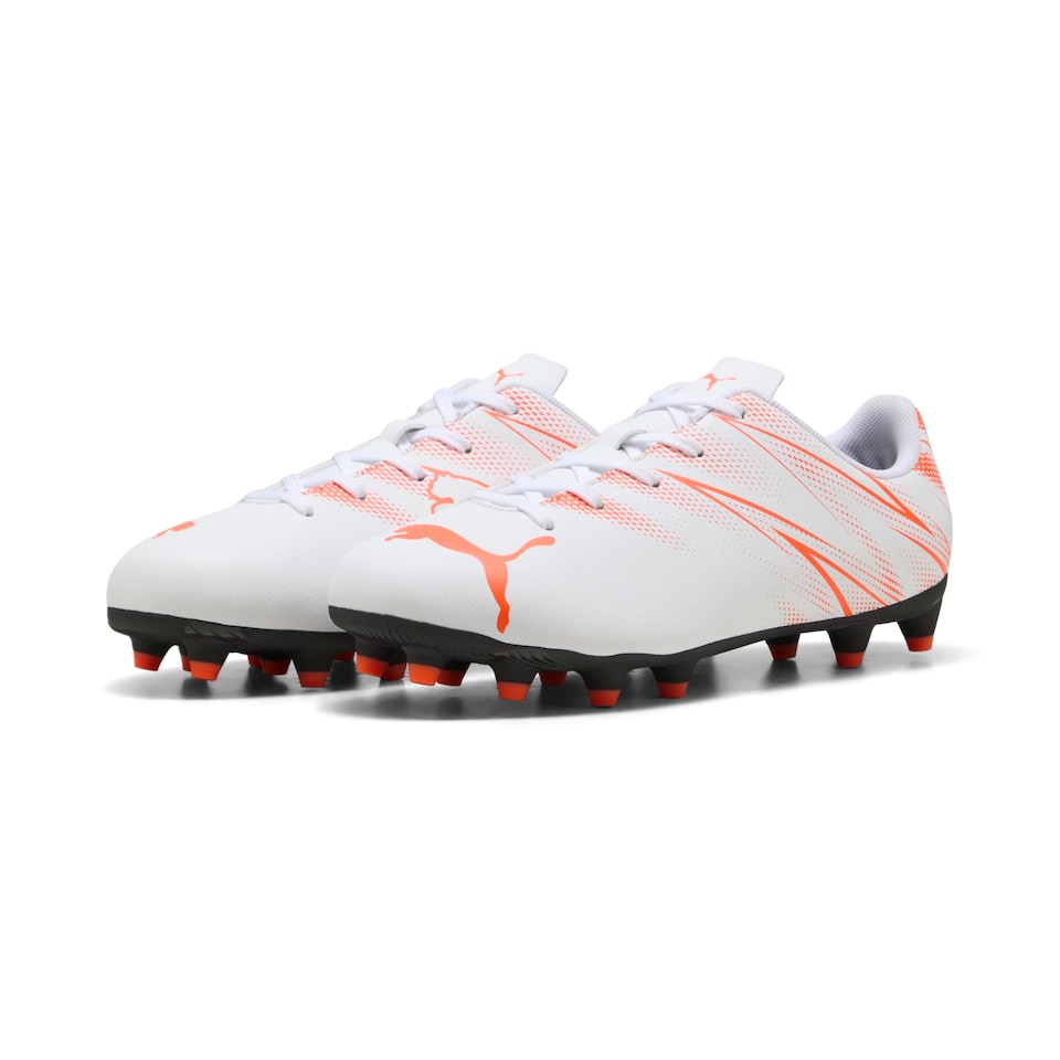 image 1 of Puma Attacanto Junior FG/AG Football Boots J12 White/Red