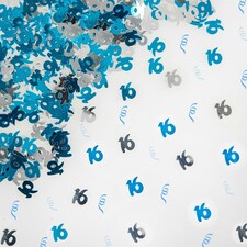 4 x 14g Blue Age 16th Birthday Confetti