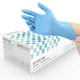 image 1 of Unigloves Unicare Blue Box of 100 Nitrile Gloves Blue | Large