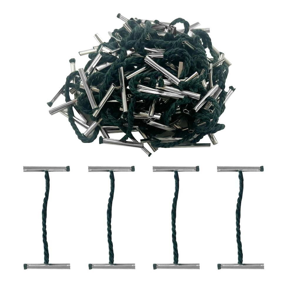 image 1 of Pack of 100 51mm Metal End Treasury Tags