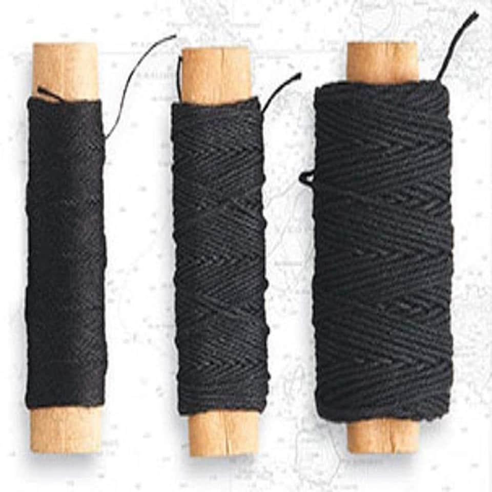 COTTON THREAD -BLACK- Ø 0,75mm (20 m) - Artesania N/A