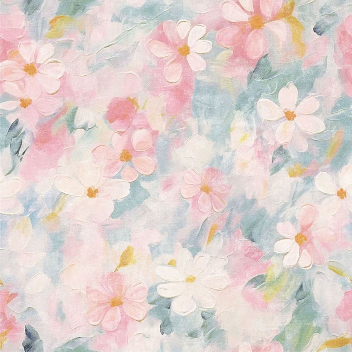 Arthouse Floral Oil Paint Wallpaper Multi Multicoloured 1